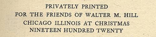 First edition 1920 title page Hill imprint: The Unique Hamlet by Vincent Starrett