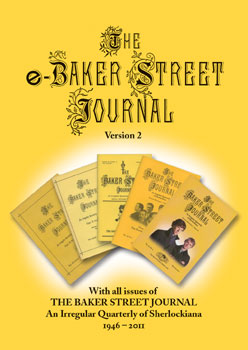 The e-Baker Street Journal version 2 PDF Archive package cover