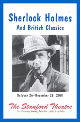 Sherlock Holmes 2001 Film Festival Program