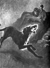 Sidney Paget frontispiece for The Hound of the Baskervilles