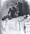 Sidney Paget drawing for the Missing Three-Quarter