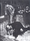 Sidney Paget frontispiece for the Second Stain