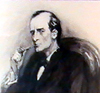 Sidney Paget portrait of Sherlock Holmes - A