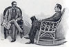 Sidney Paget drawing for the Stockbroker's Clerk