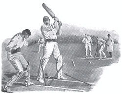 Conan Doyle Cricket Inspiration for Spedegue's Dropper