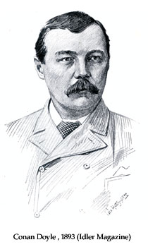 Portrait of Arthur Conan Doyle, 1893 The Idler Magazine