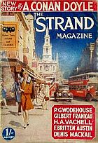 Cover of August 1930 Strand Magazine