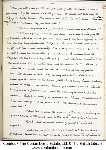 Small version of Retired Colourman manuscript