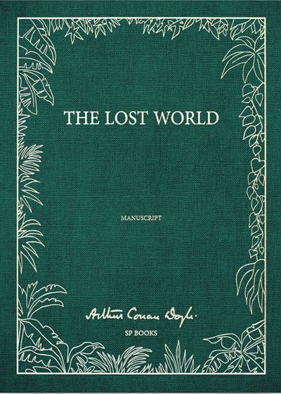 The Lost World manuscript facsimile slipcase cover