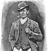 Paget illustration: waistcoat on disguised Sherlock Holmes