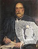 Portrait of Sir William Henry Wills by Sidney Paget