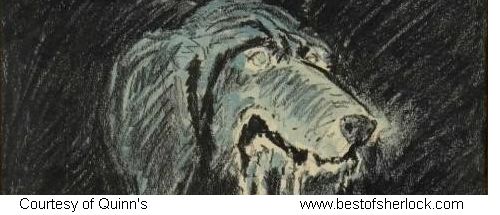 Part of The Slavering Hound drawing