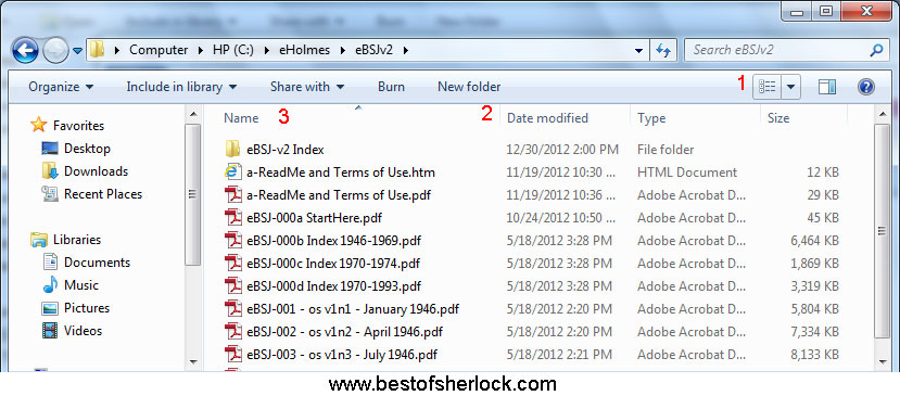eBSJ files - Details view in Windows Explorer