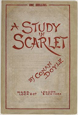 Study in Scarlet 1888 Ward Lock cover